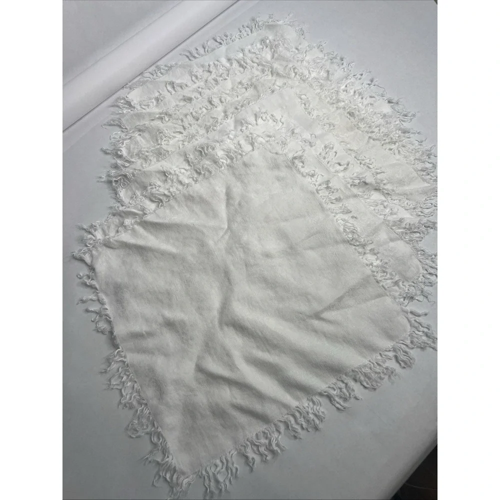 Antique Irish Brocade Fringed 13